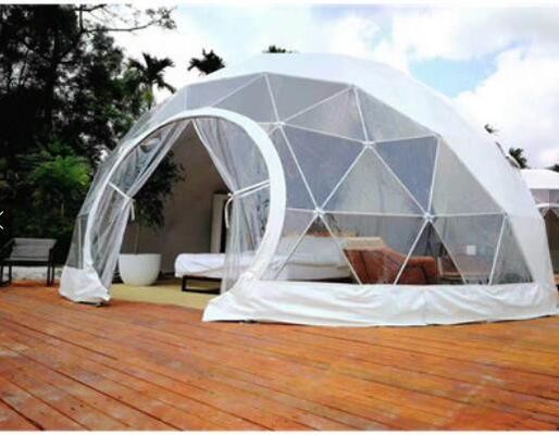 4M حديقة خيمة القباني، خيمة التخييم في الهواء الطلق خيمة البيت الجيوديسية قبة خيمة