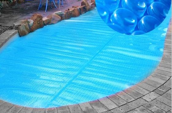 500um الأزرق غطاء حمام السباحة الشمسي بطانية التدفئة لغطاء حمام سباحة بالطاقة الشمسية فوق الأرض الخاصة