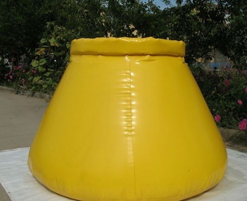 5500L البصل شكل PVC TPU القماش المشمع خزان المياه خزان المياه المحمولة خزان المياه القابضة