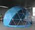 خيمة قبة جيوديسية منقولة مقاومة للرياح مقاومة للماء مع إطار فولاذي قبة خيمة تخييم