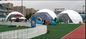 20M PVC الجيوديسية قبة هيكل قوي الصلب خيمة حفلات خيمة زفاف شفافة