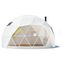خيمة قبة جيوديسية شفافة 7 متر مع قبة عازلة للحفلات خيام قبة خارجية