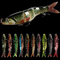 سمك الماكريل بيونيك ثمانية أقسام طعم صيد صلب 20 جرام 13.5 سم