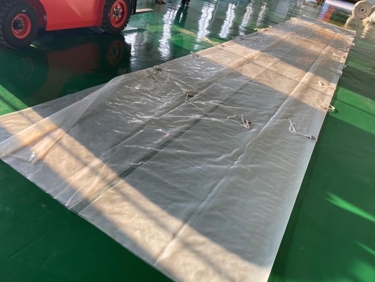 20ft 40ft PE الحاوية الجافة السائبة 150mic البولي إيثيلين المأكولات البحرية