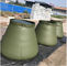 خزان المياه المشمع 5000 لتر عالي التردد خزان المياه العسكري الأخضر للجيش