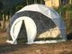 خيمة قبة جيوديسية فاخرة 5 أمتار مع أنابيب فولاذية وخيام حفلات ذات غطاء شفاف