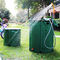 برميل جمع مياه الأمطار المنقولة PVC 200L لتخزين المطر في الحديقة