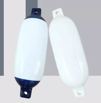 أزرق أبيض F6 PVC مصدات حوض البحرية 31 مم قطر العين قارب درابزين 270 مم × 1090 مم